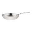Picture of Vogue Stainless Steel & Aluminium Tri-Wall Frying Pan 24cm - Y320