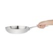 Picture of Vogue Stainless Steel & Aluminium Tri-Wall Frying Pan 24cm - Y320