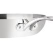Picture of Vogue Stainless Steel & Aluminium Tri-Wall Frying Pan 24cm - Y320