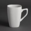 Picture of Olympia Whiteware Rounded Square Mugs 284ml 10oz (Pack of 12) - Y108