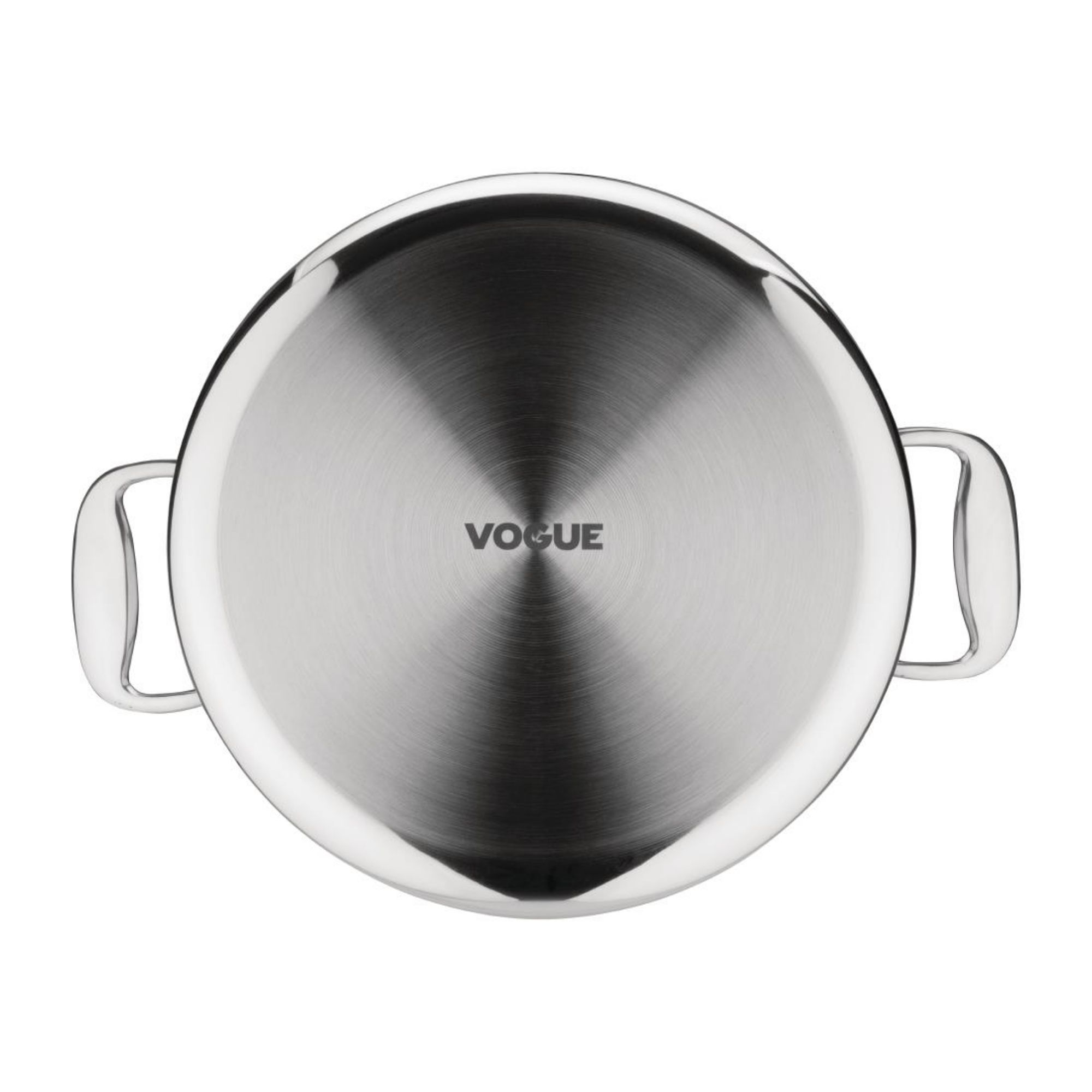 Picture of Vogue Stainless Steel & Aluminium Tri-Wall Stew Pan 25cm