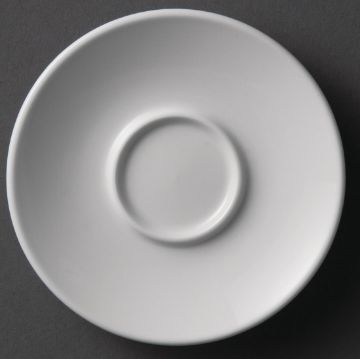 Picture of Olympia Whiteware Espresso Saucers 120mm (Pack of 12)