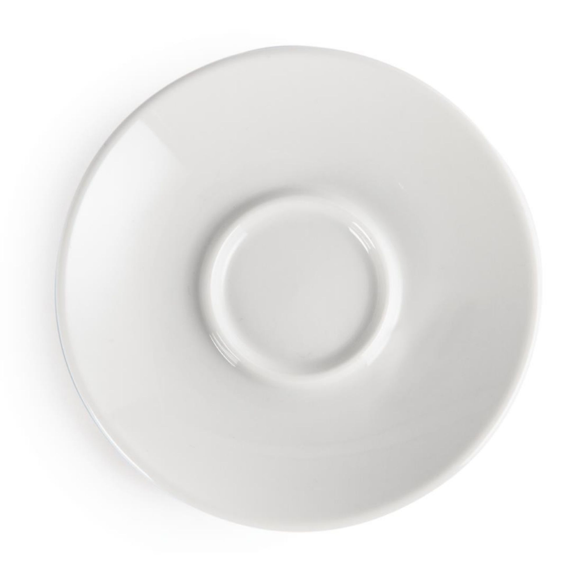 Picture of Olympia Whiteware Espresso Saucers 120mm (Pack of 12)