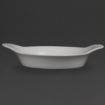 Picture of Olympia Whiteware Round Eared Dishes 220mm (Pack of 6) - W433