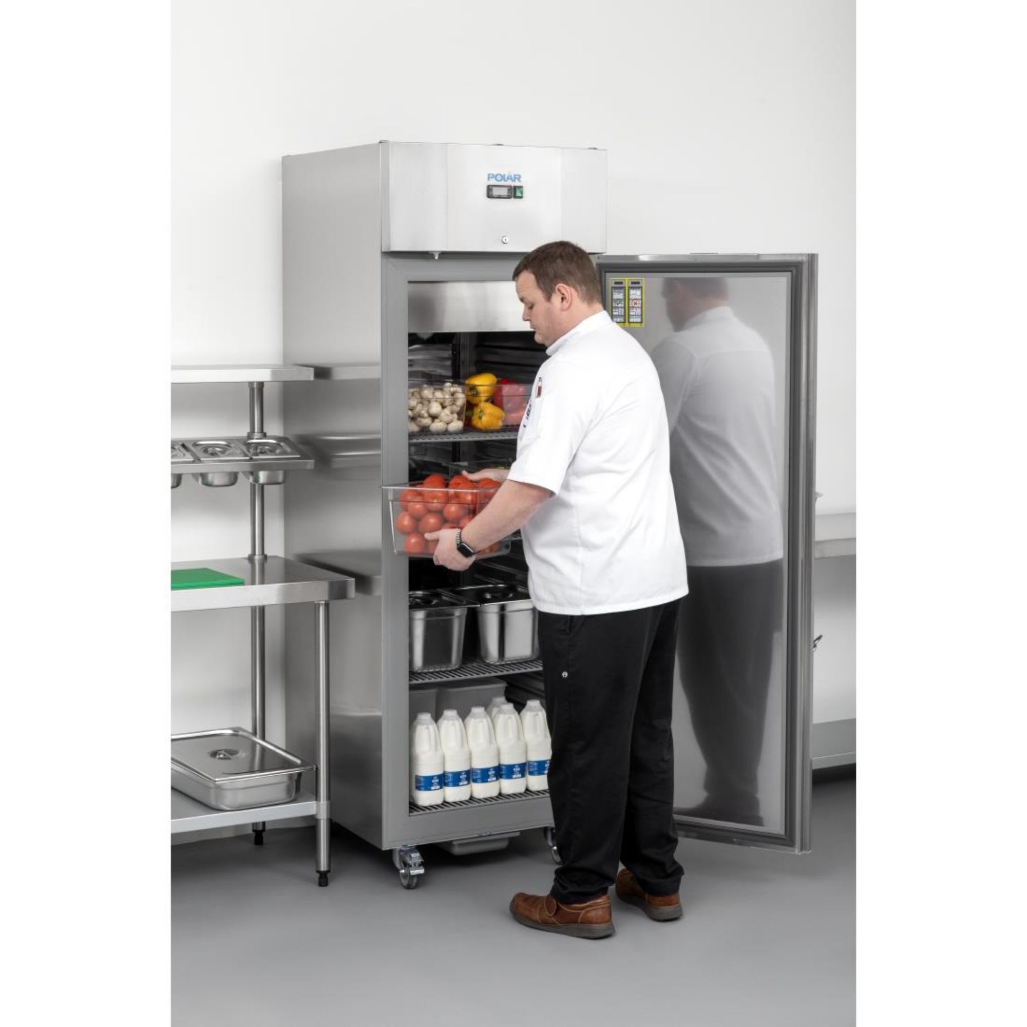 Picture of Polar U-Series Energy Efficient Single Door Upright Refrigerator 700Ltr