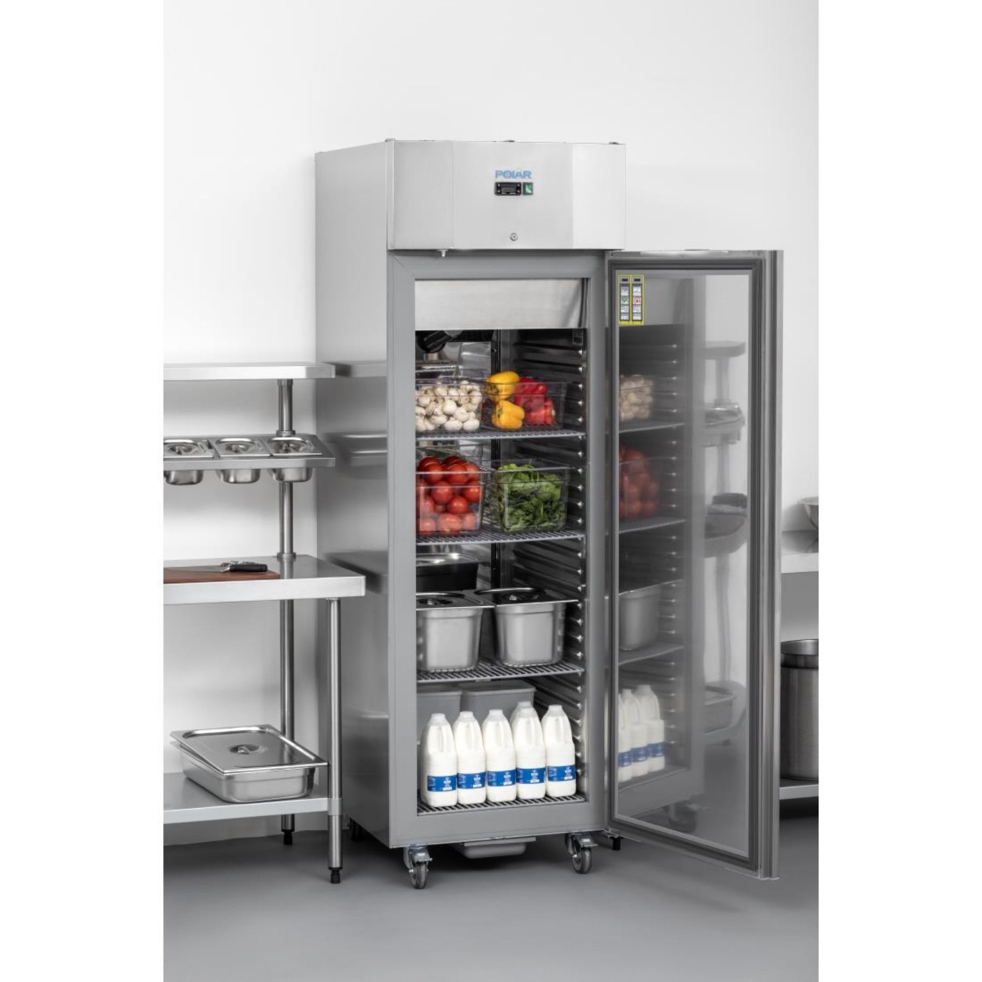 Picture of Polar U-Series Energy Efficient Single Door Upright Refrigerator 700Ltr