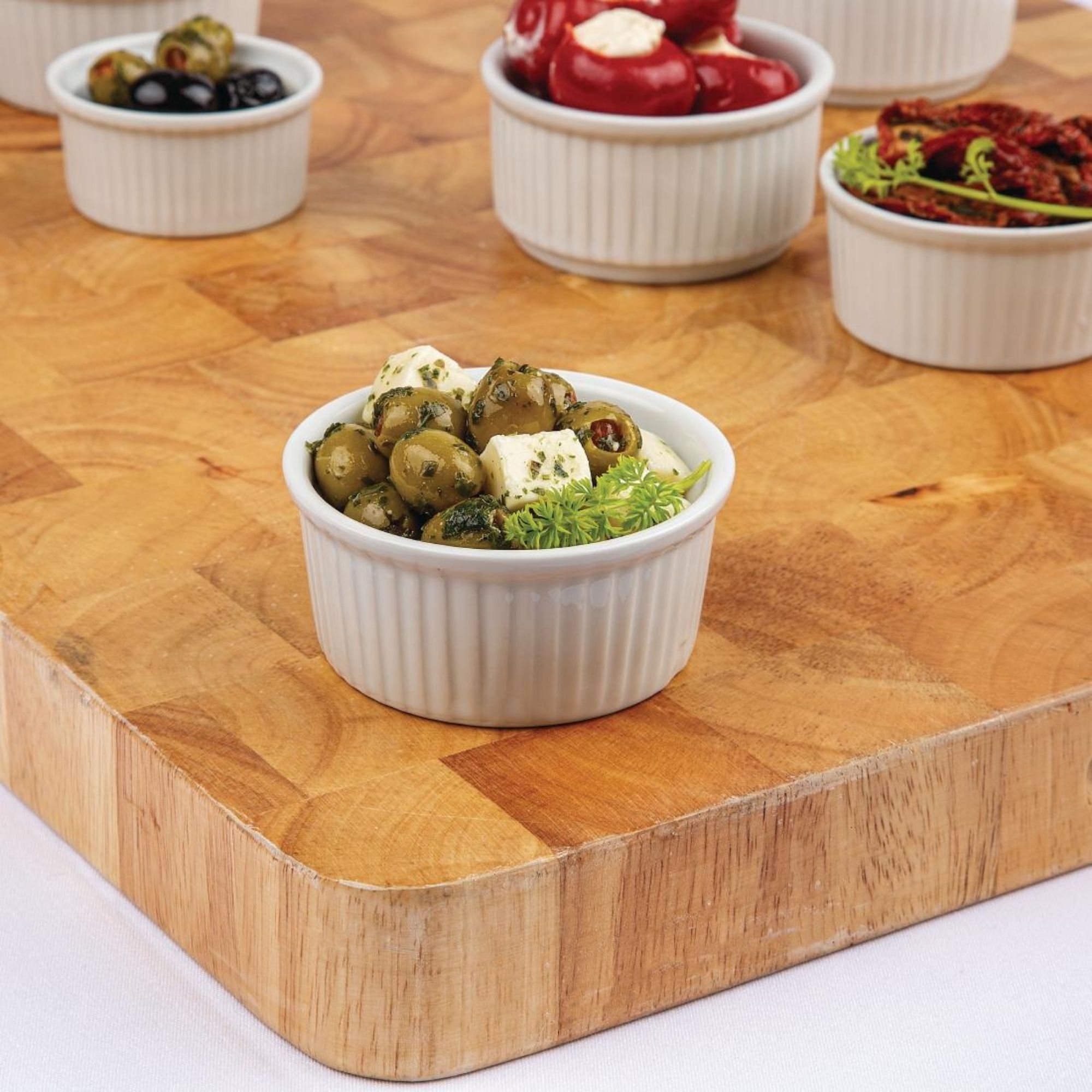 Picture of Olympia Whiteware Ramekins 85mm (Pack of 12)