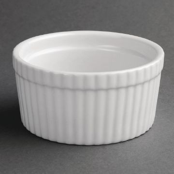 Picture of Olympia Whiteware Souffle Dishes 105mm (Pack of 6)