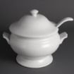 Picture of Olympia Whiteware Soup Tureen and Ladle 2.5Ltr 88oz - Y094