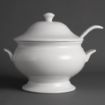 Picture of Olympia Whiteware Soup Tureen and Ladle 2.5Ltr 88oz - Y094