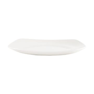 Picture of Churchill Plain Whiteware X Squared Plates 252mm (Pack of 12)