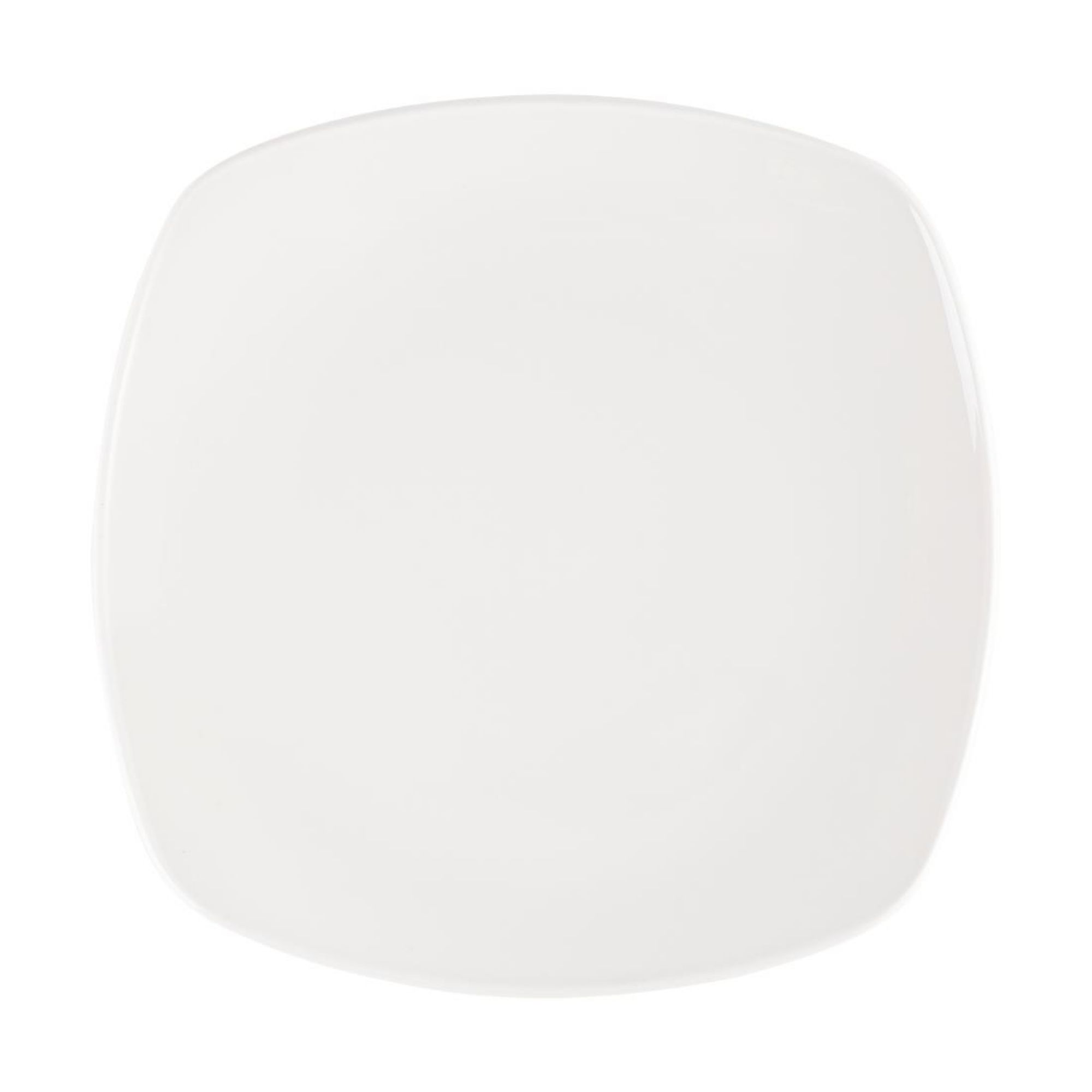 Picture of Churchill Plain Whiteware X Squared Plates 252mm (Pack of 12)