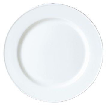 Picture of Steelite Simplicity White Slimline Plates 230mm (24 pack)
