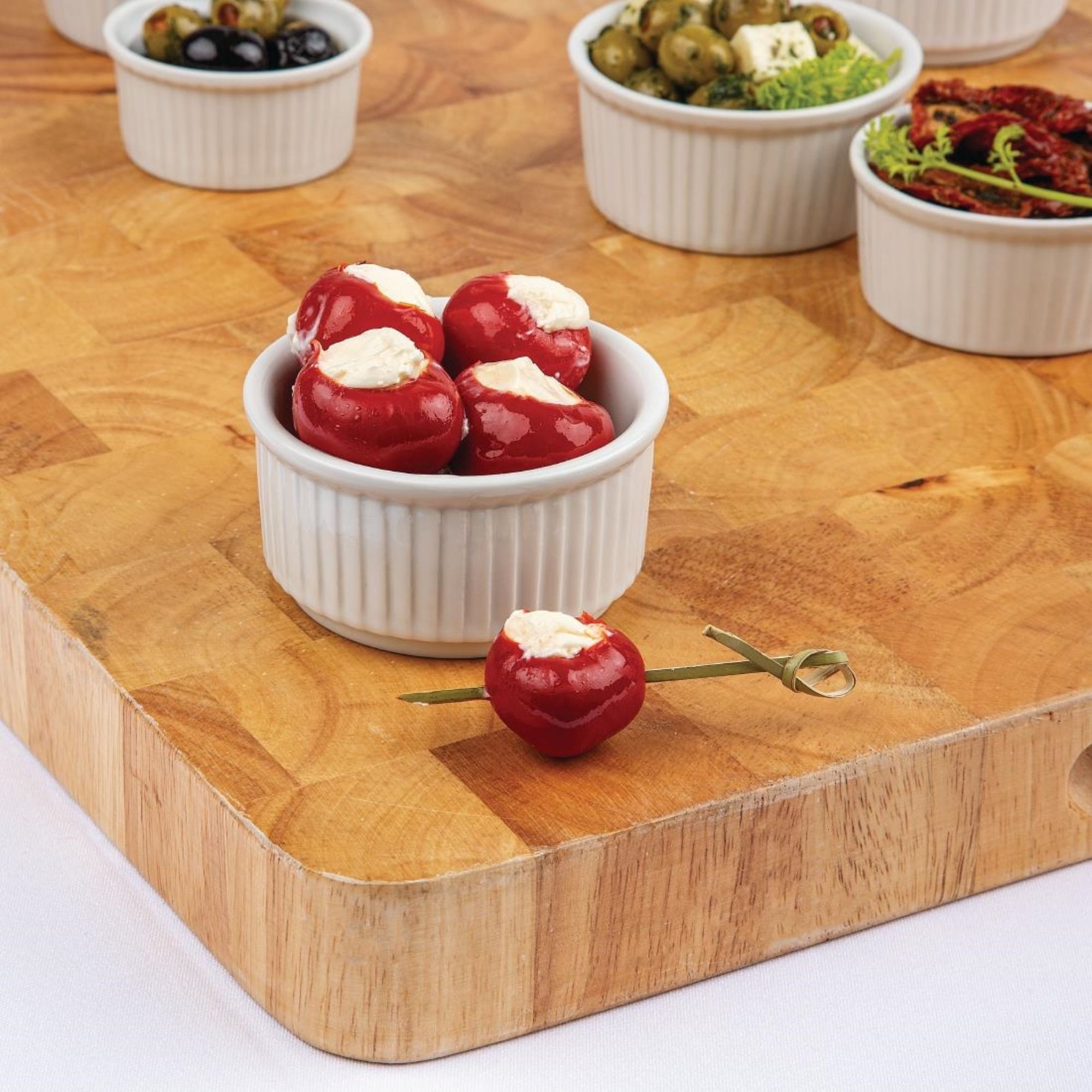 Picture of Olympia Whiteware Stacking Ramekins 85mm (Pack of 12)