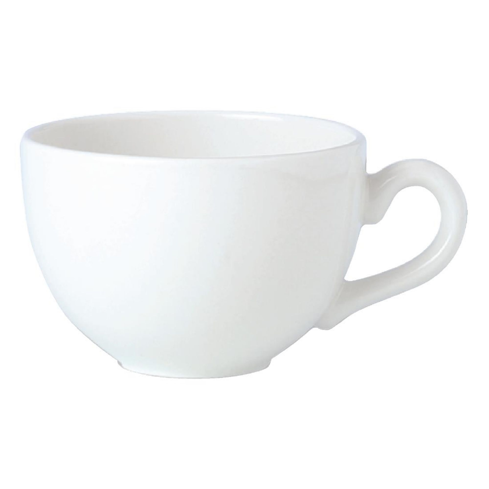 Picture of Steelite Simplicity White Low Empire Cups 227ml (36 Pack) - V0066