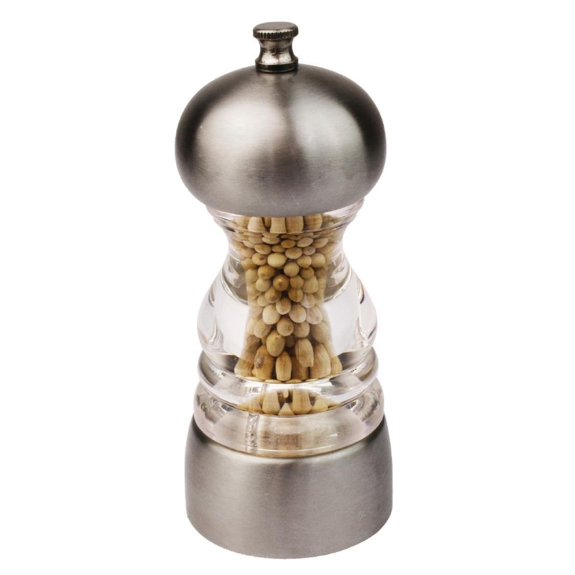 Picture of Olympia Stainless Steel Salt and Pepper Mill - GM233