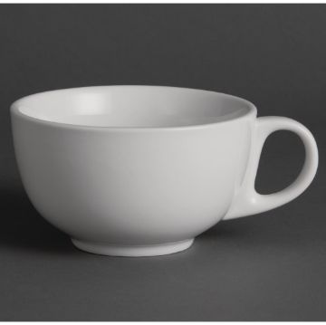 Picture of Olympia Whiteware Cappuccino Cups 425ml 15oz (Pack of 12)