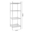 Picture of Vogue 4 Tier Wire Tower Unit 610x610mm - U884