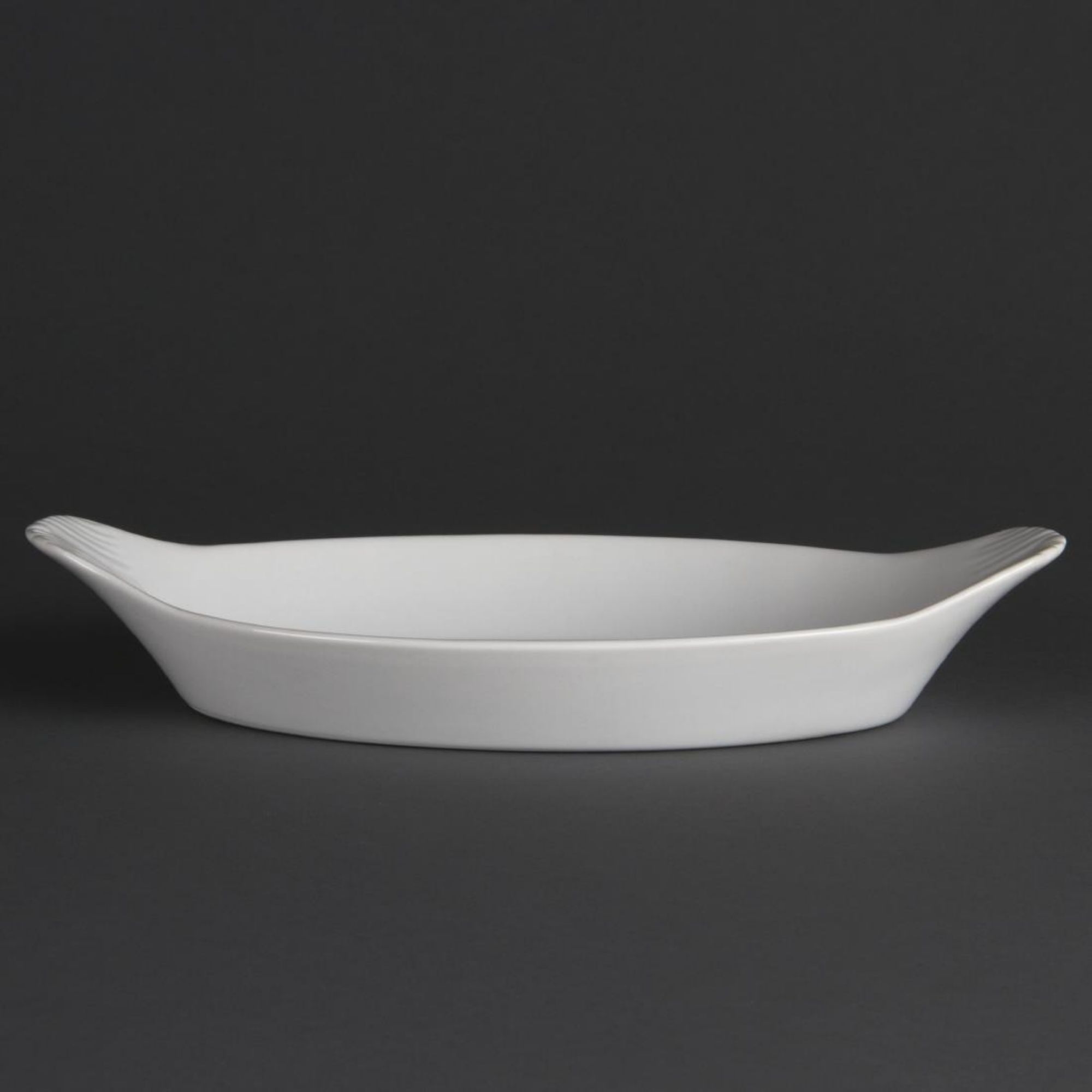 Picture of Olympia Whiteware Oval Eared Dishes 289mm (Pack of 6)