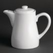 Picture of Olympia Whiteware Coffee Pots 310ml (Pack of 4) - U824