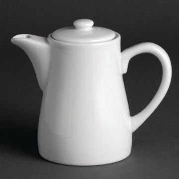 Picture of Olympia Whiteware Coffee Pots 310ml (Pack of 4)