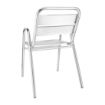 Picture of Bolero Aluminium Stacking Chairs Arched Arms (Pack of 4) - U501