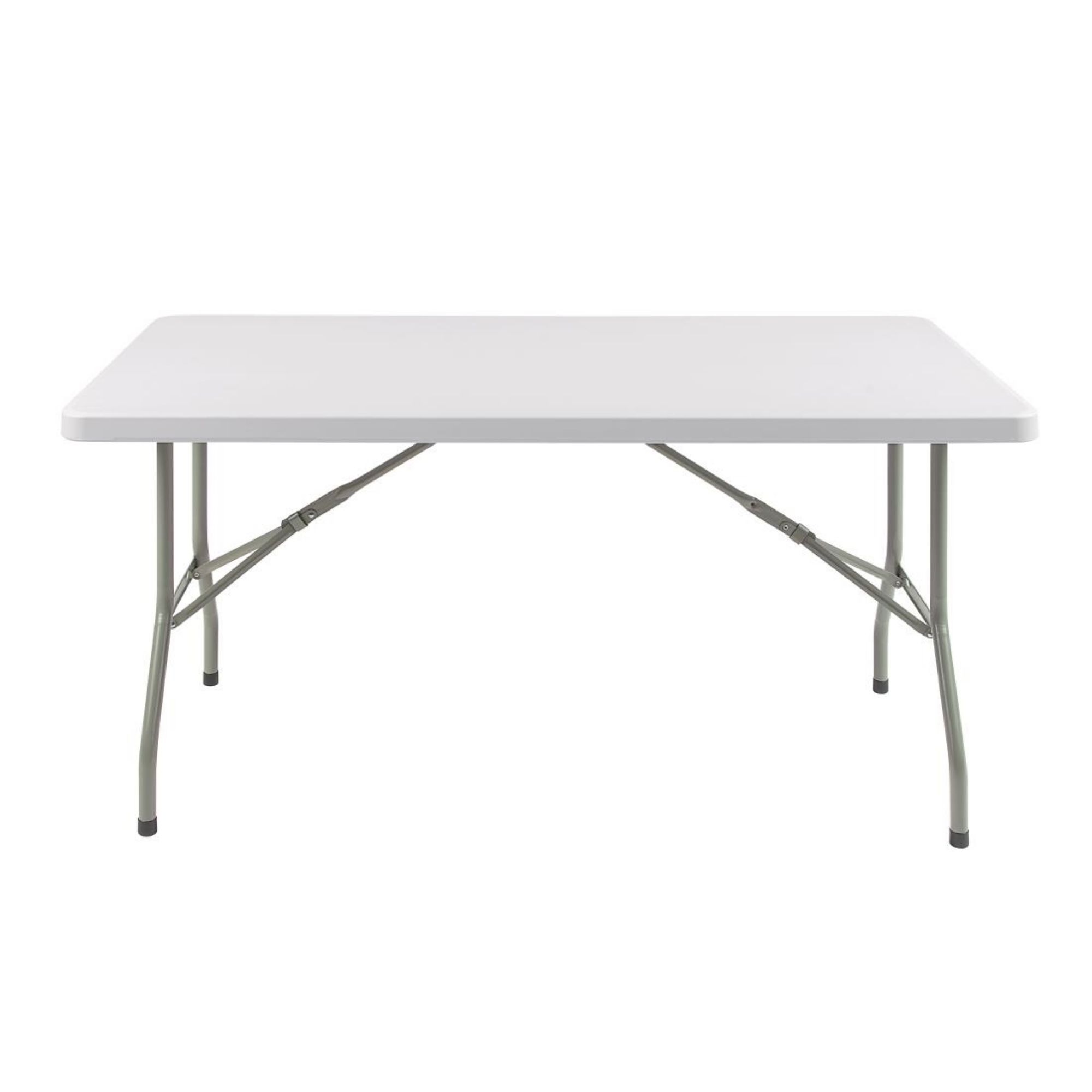 Picture of Bolero PE Rectangular Folding Table White 5ft (Single)