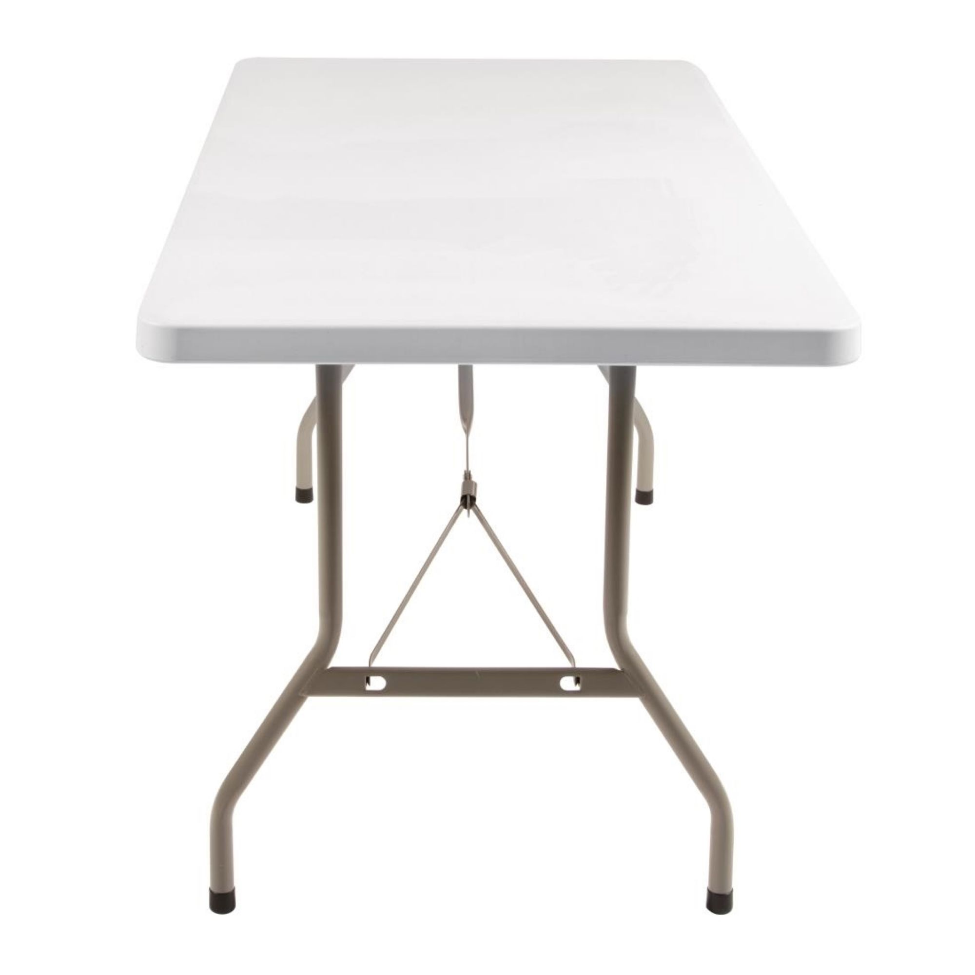 Picture of Bolero PE Rectangular Folding Table White 5ft (Single)