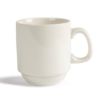 Picture of Olympia Ivory Stacking Mugs 285ml 10oz (Pack of 12) - U832