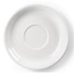 Picture of Olympia Whiteware Cappuccino Saucers 180mm (Pack of 12) - U828