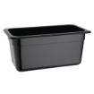 Picture of Vogue Polycarbonate 1/3 Gastronorm Container 150mm Black - U464