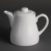 Picture of Olympia Whiteware Teapots 483ml (Pack of 4) - U822