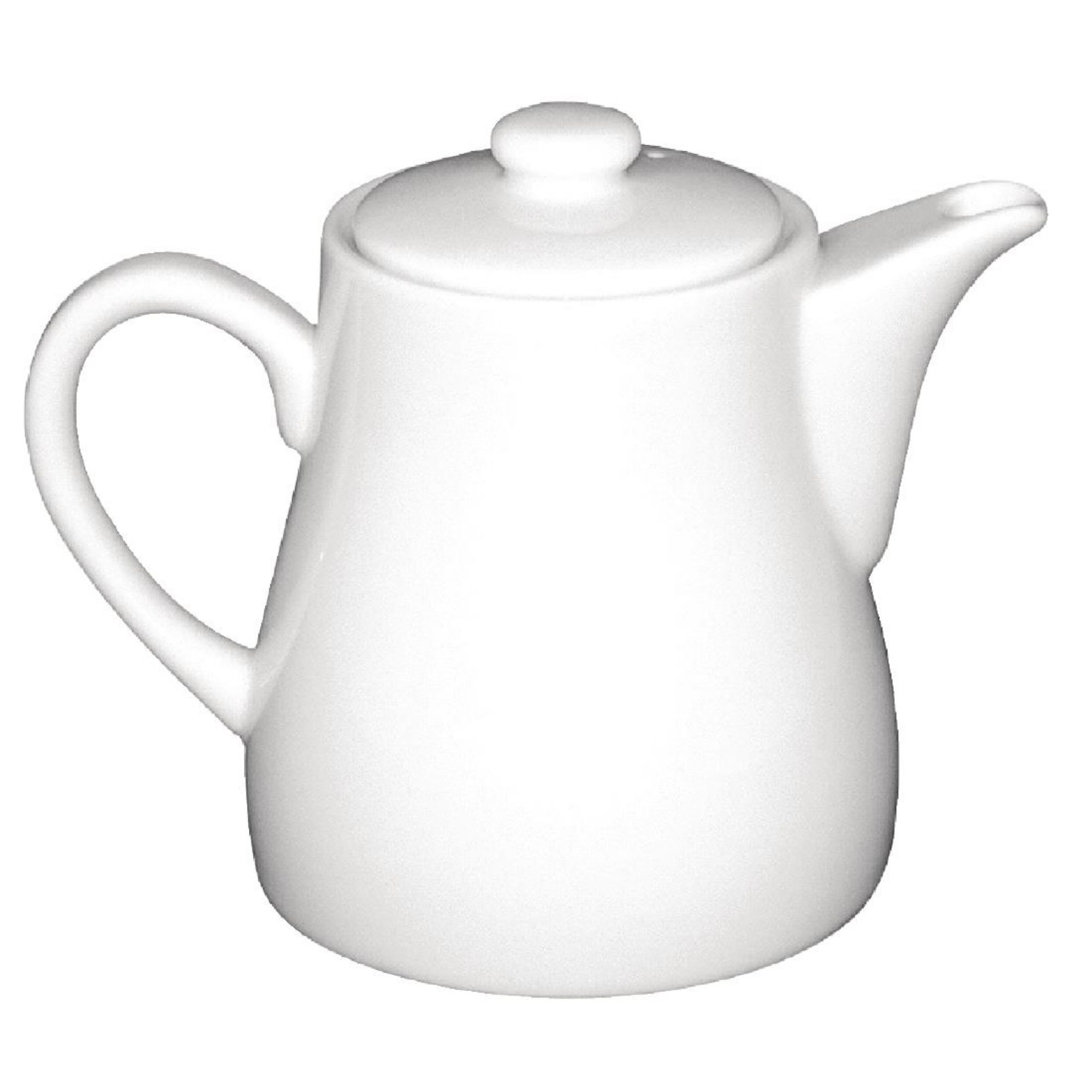 Picture of Olympia Whiteware Teapots 483ml (Pack of 4)