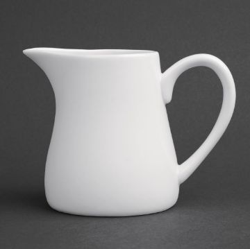 Picture of Olympia Whiteware Cream and Milk Jugs 212ml (Pack of 6)