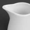 Picture of Olympia Whiteware Cream and Milk Jugs 212ml (Pack of 6) - U820