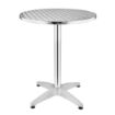 Picture of Bolero Steel and Aluminium Round Bistro Table 800mm - U426