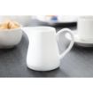 Picture of Olympia Whiteware Cream and Milk Jugs 212ml (Pack of 6) - U820