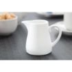 Picture of Olympia Whiteware Cream and Milk Jugs 170ml 6oz (Pack of 6) - U819