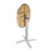 Picture of Bolero Round Flip Top Table Ash 600mm - U424
