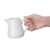 Picture of Olympia Whiteware Cream and Milk Jugs 305ml (Pack of 6) - U821