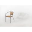 Picture of Bolero Aluminium and Ash Chairs (Pack of 4)