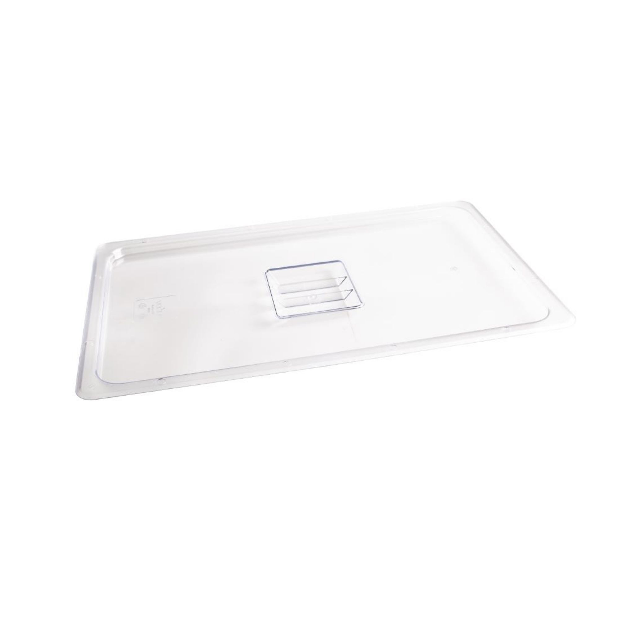 Picture of Vogue Polycarbonate 1/1 Gastronorm Lid Clear - U244