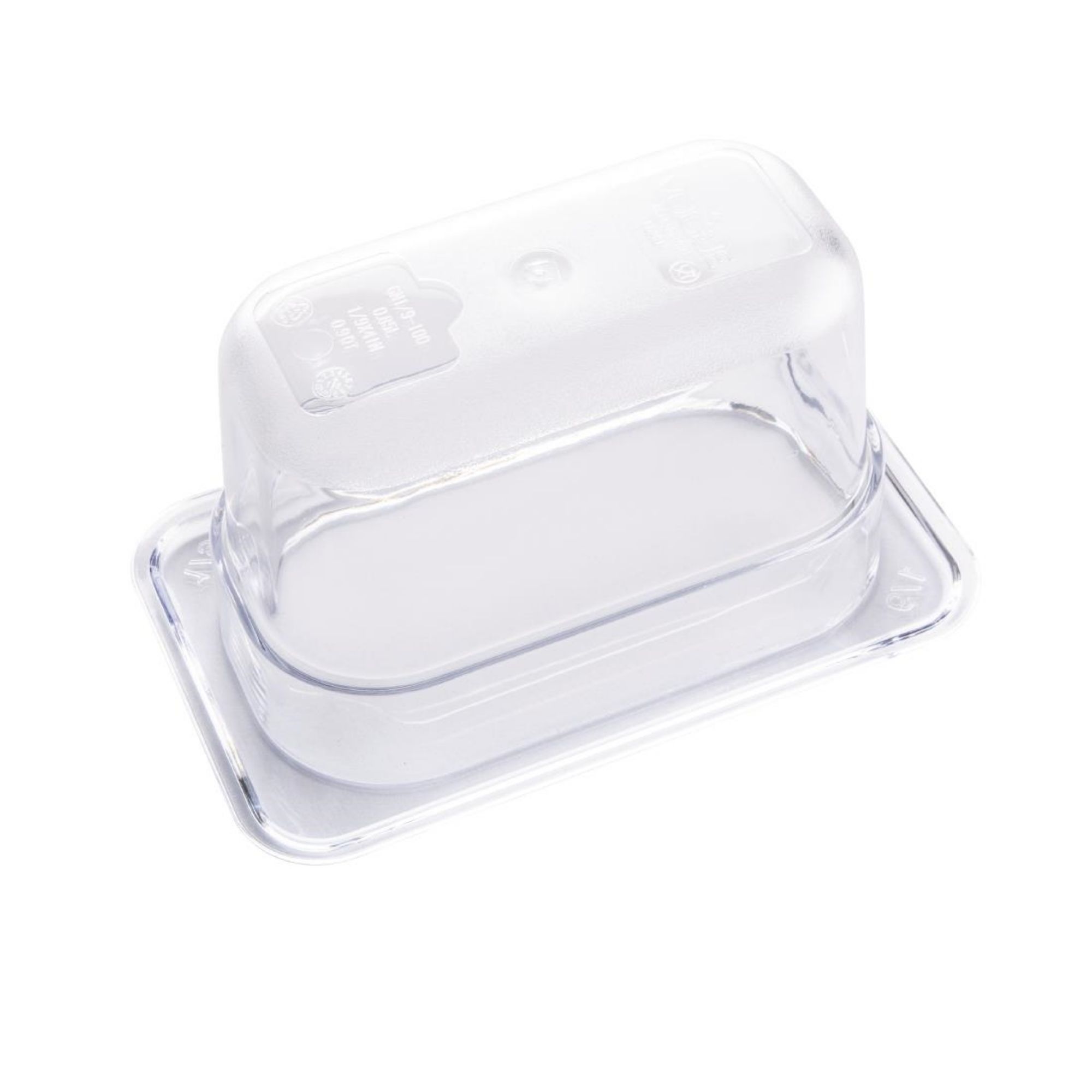 Picture of Vogue Polycarbonate 1/9 Gastronorm Container 100mm Clear