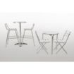 Picture of Bolero Round Stackable Bistro Table 600mm - U431