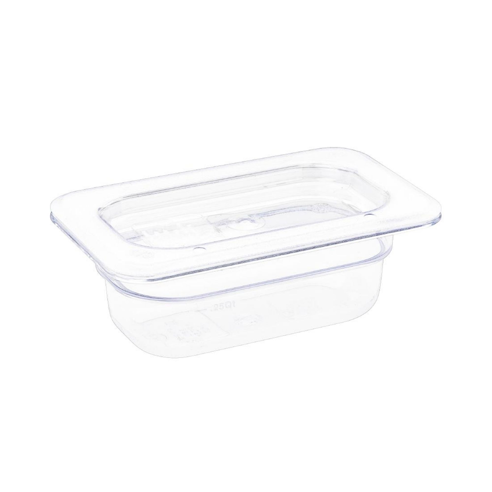 Picture of Vogue Polycarbonate 1/9 Gastronorm Container 65mm Clear
