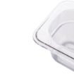 Picture of Vogue Polycarbonate 1/9 Gastronorm Container 65mm Clear - U242