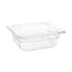 Picture of Vogue Polycarbonate 1/6 Gastronorm Container 65mm Clear - U239