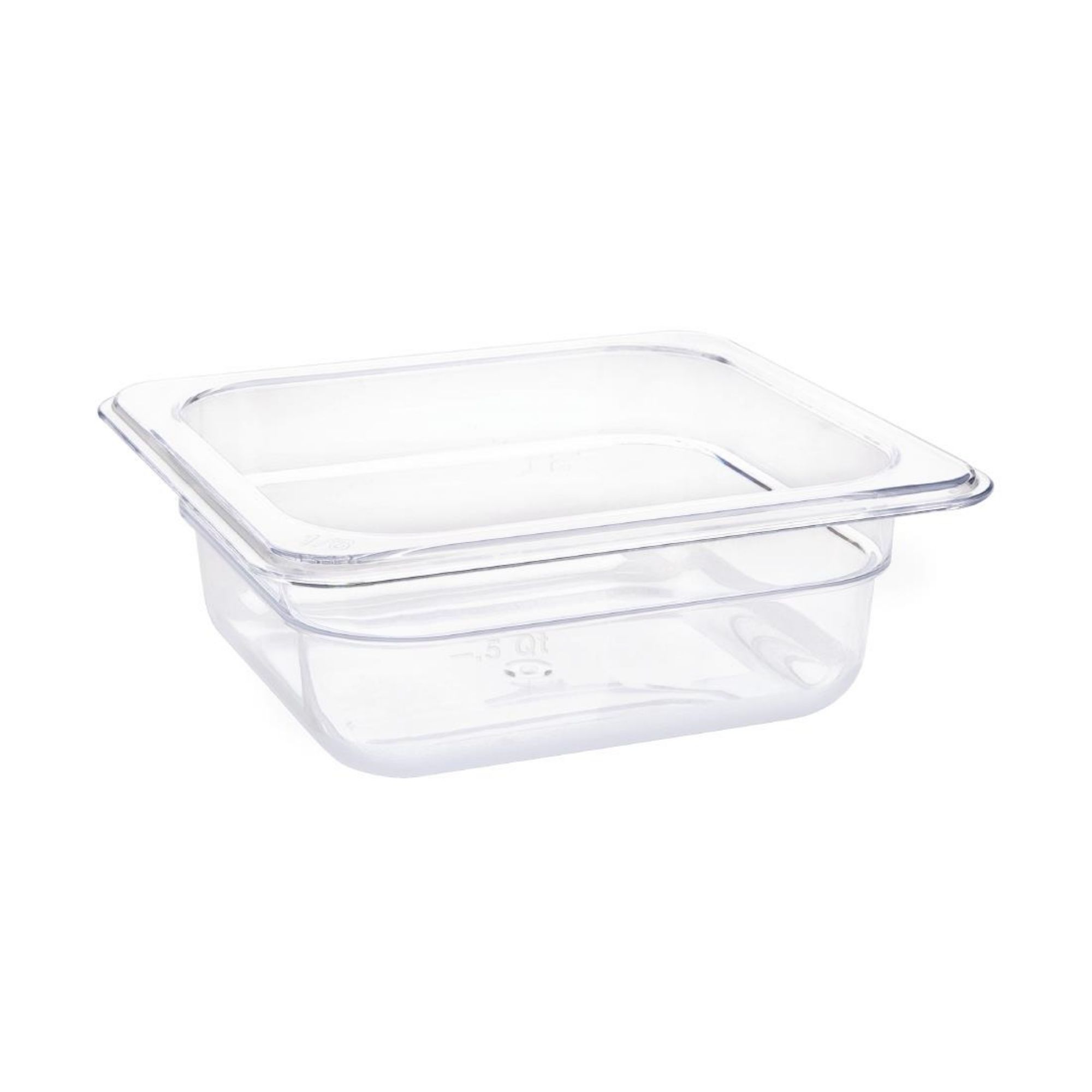 Picture of Vogue Polycarbonate 1/6 Gastronorm Container 65mm Clear - U239