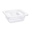 Picture of Vogue Polycarbonate 1/6 Gastronorm Container 65mm Clear - U239