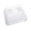 Picture of Vogue Polycarbonate 1/6 Gastronorm Container 65mm Clear - U239